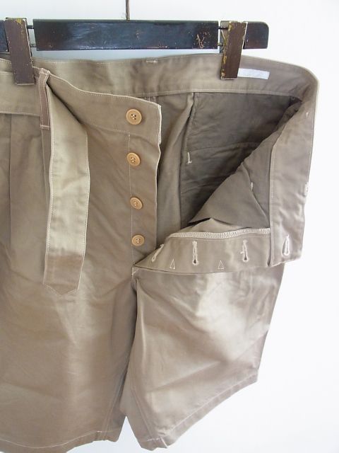 17ss comoli サイズ1 ベルテッドチノパンツ コモリ