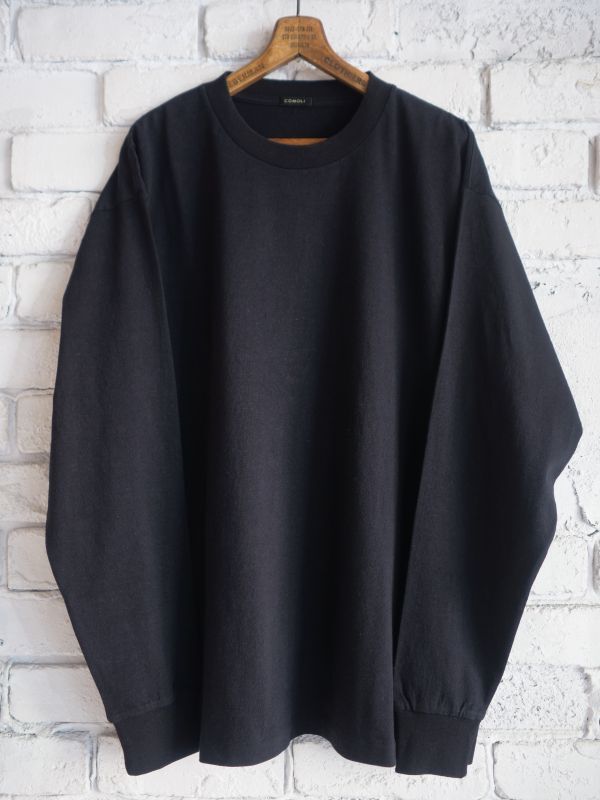 23SS COMOLI 空紡天竺長袖クルー コットンジャージ COMOLI コットン