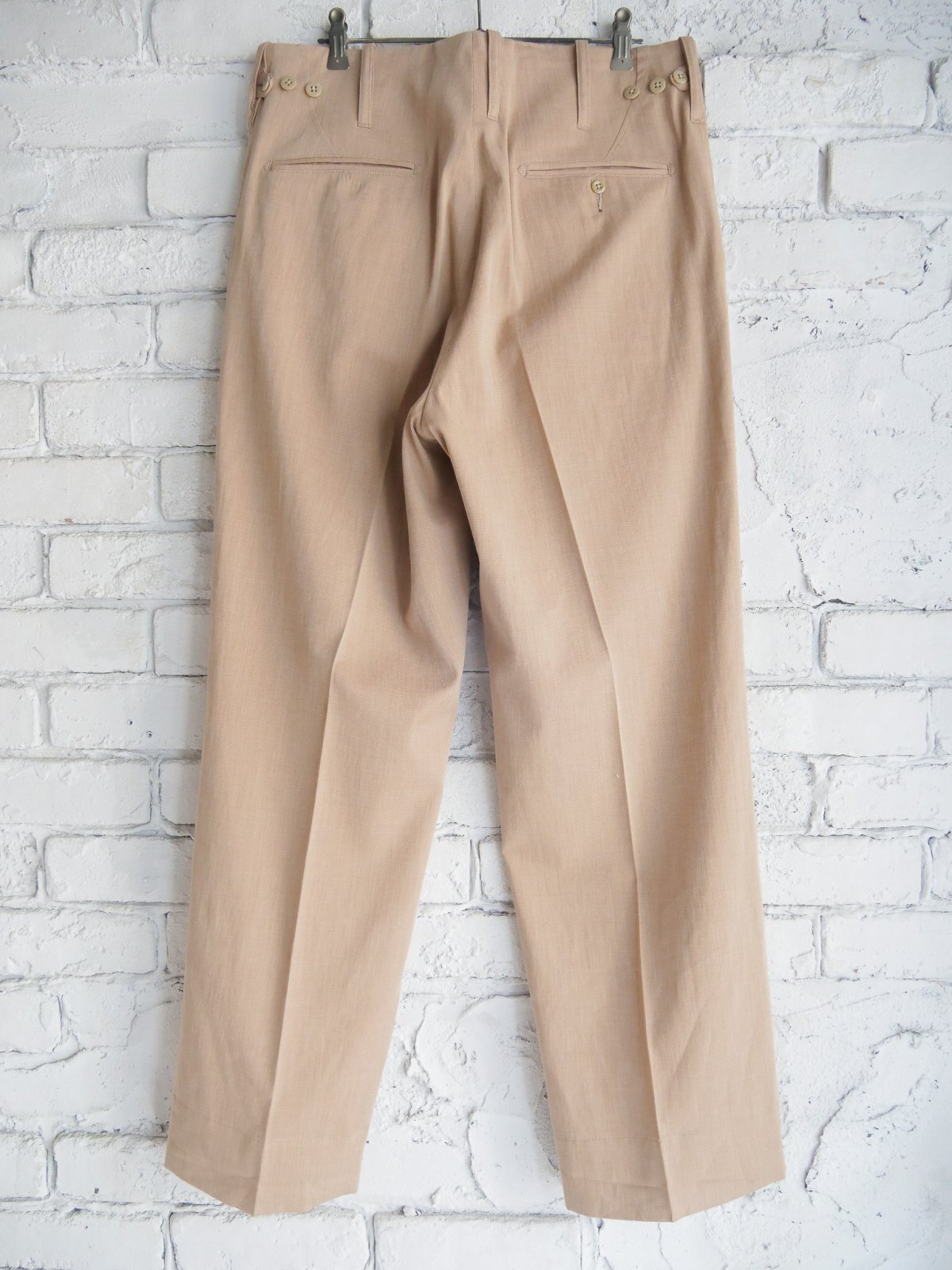 MAATEE&SONS CHINO TROUSER WOOLY SWEET COTTON マーティーアンド