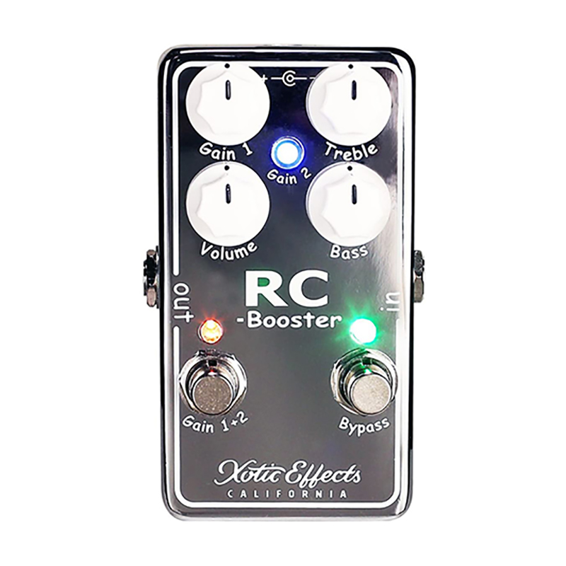 xotic RC-Booster 後期型 青LED ギターエフェクター xotic RC-Booster