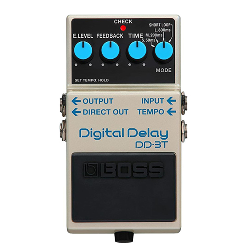 BOSS / DD-3T スペックや特徴などを解説レビュー。DD-3にタップテンポ