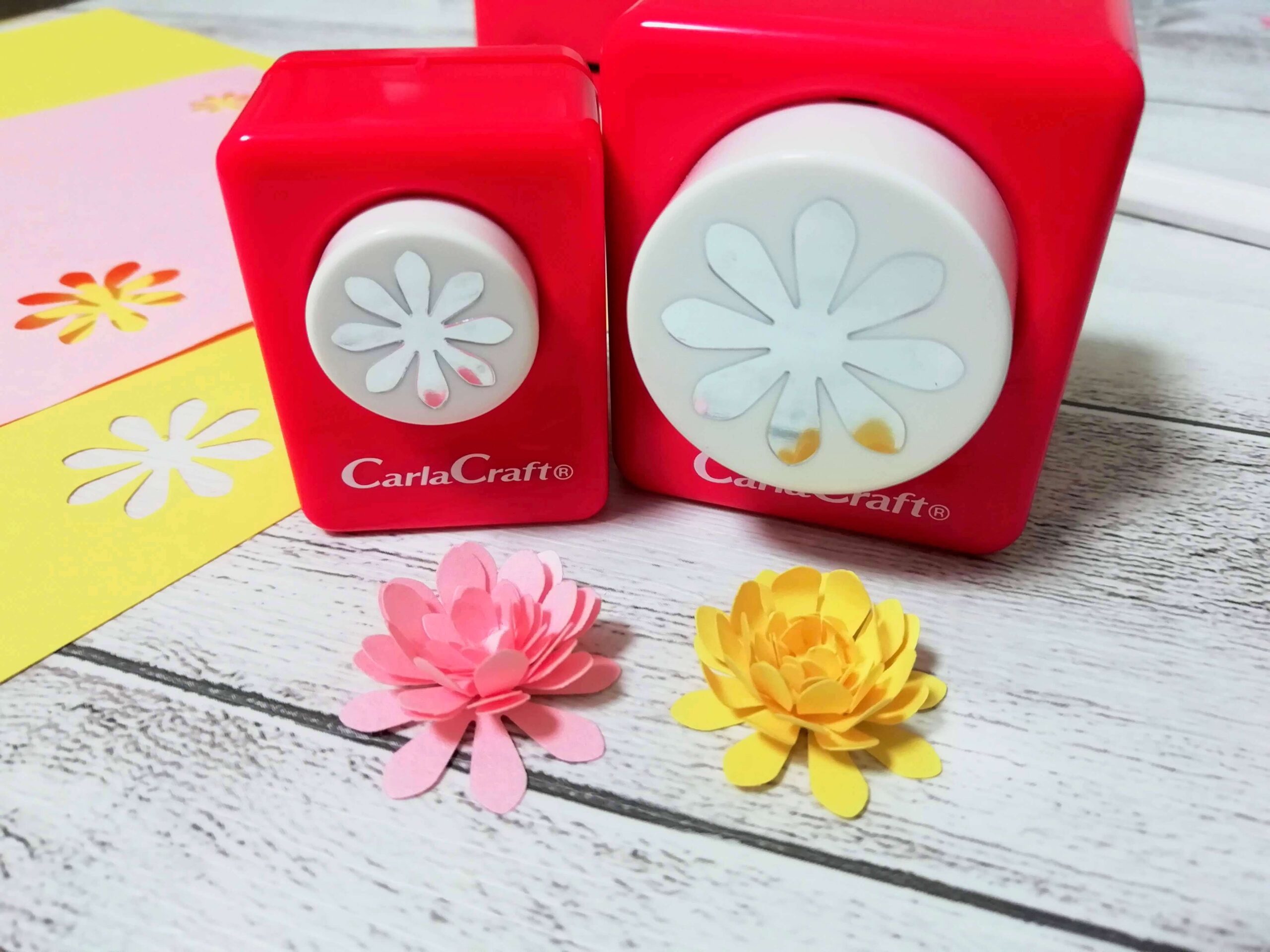 クラフトパンチ お花 オーダーメイド 普通の画用紙使用