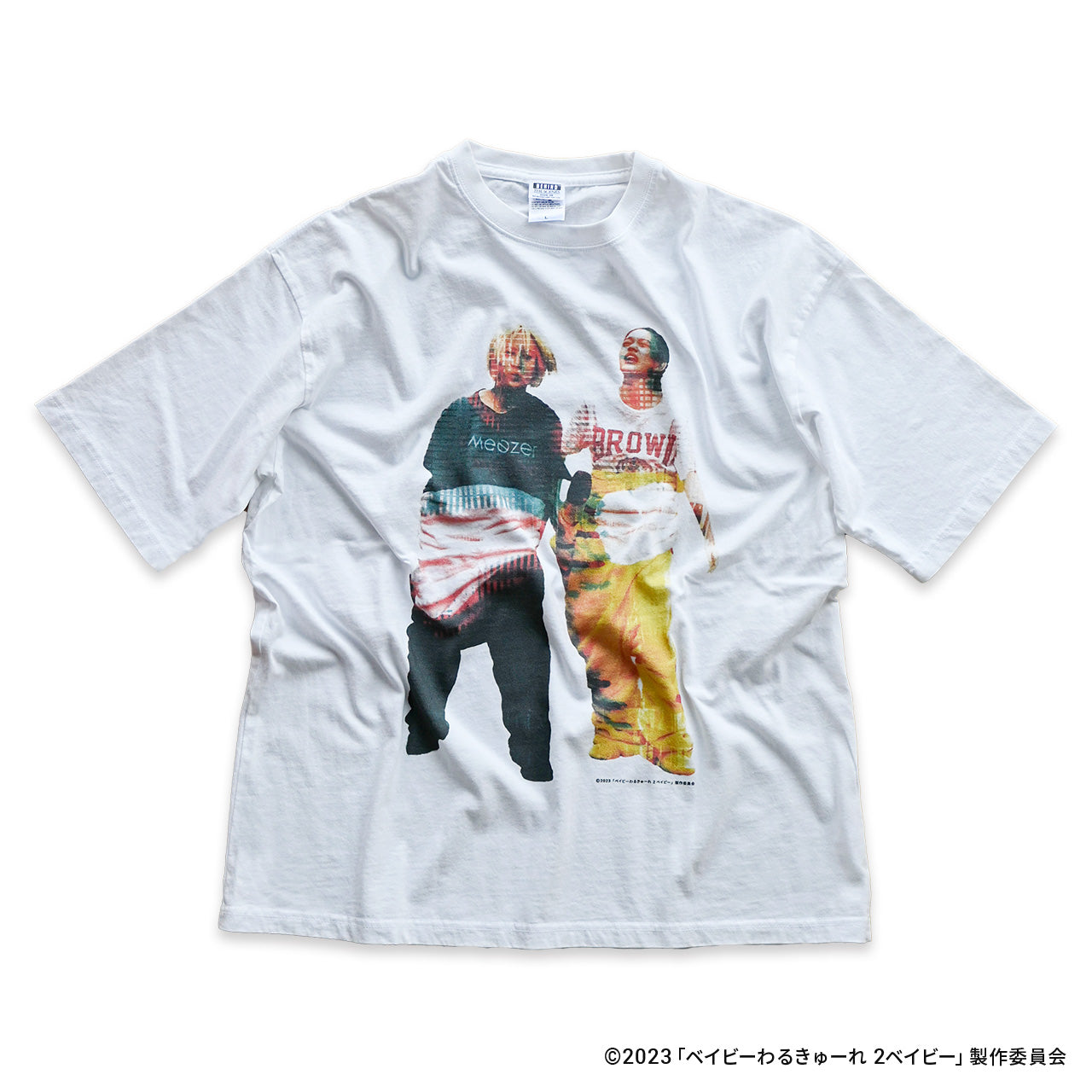 ベイビーわるきゅーれ Tシャツ XLサイズ 白 ベイビーわるきゅーれ