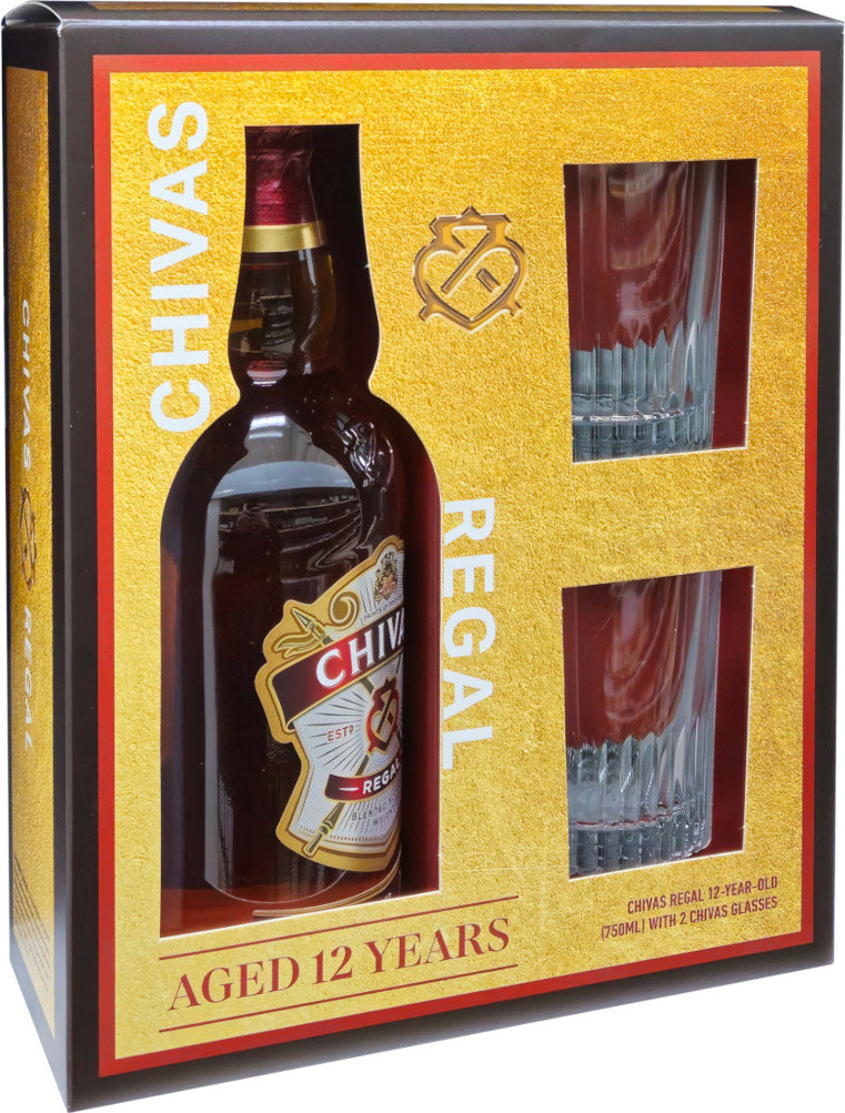 Chivas Regal 12 Year Gift Set