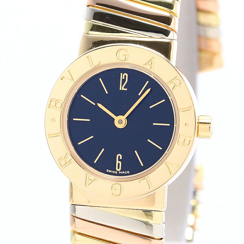 A*a様 【動作中】ブルガリ BB23 2TS トゥボガス 黒文字盤 動作中