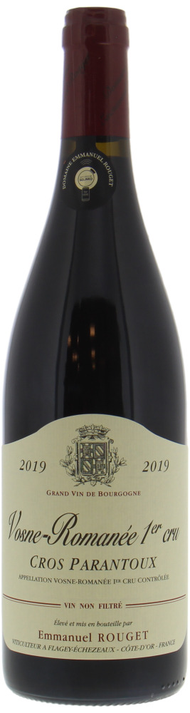 Vosne Romanee Cros Parantoux 2019 Emmanuel Rouget