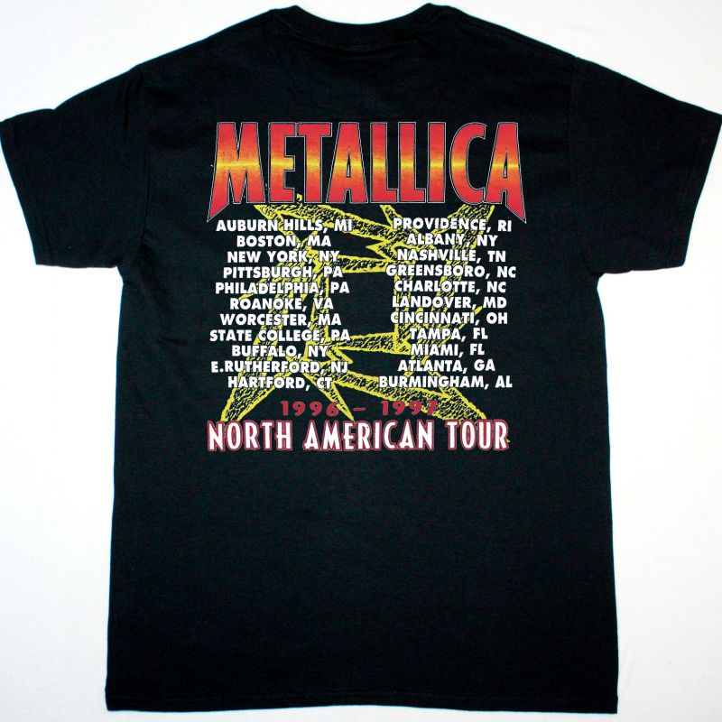 METALLICA LOAD NORTH AMERICAN TOUR - Best Rock T-shirts