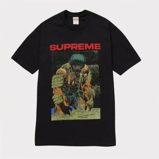 Supreme》スカルプリントTシャツ Supreme TOO BLACK TOO STRONGスカル