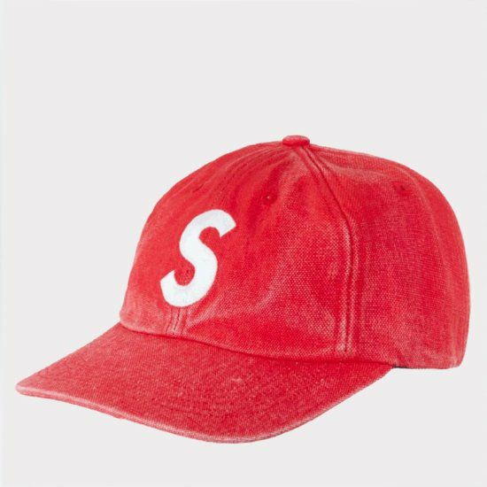 Supreme シュプリーム 2023SS Pigment Canvas S Logo 6Pnale Cap