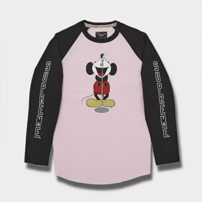 Supreme シュプリーム 2025AW Number (N)ine x Mickey Mouse Raglan L