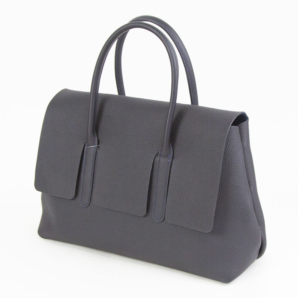 MAISON TAKUYA メゾンタクヤ Flap Brief Bag German Shrunken Calf