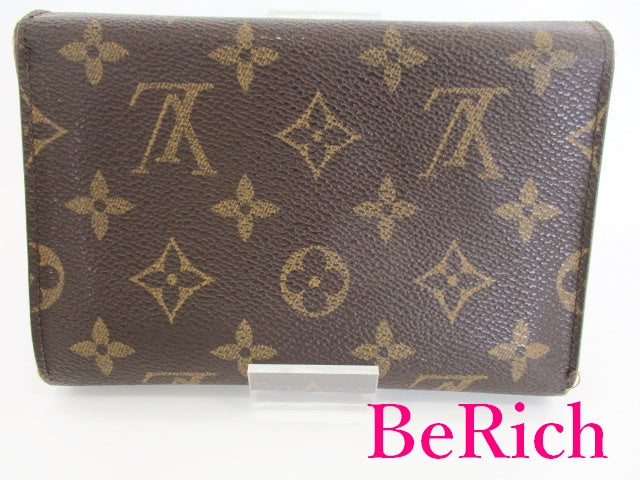 LOUIS VUITTON モノグラム エテュイパピエ 三つ折り財布 訳あり