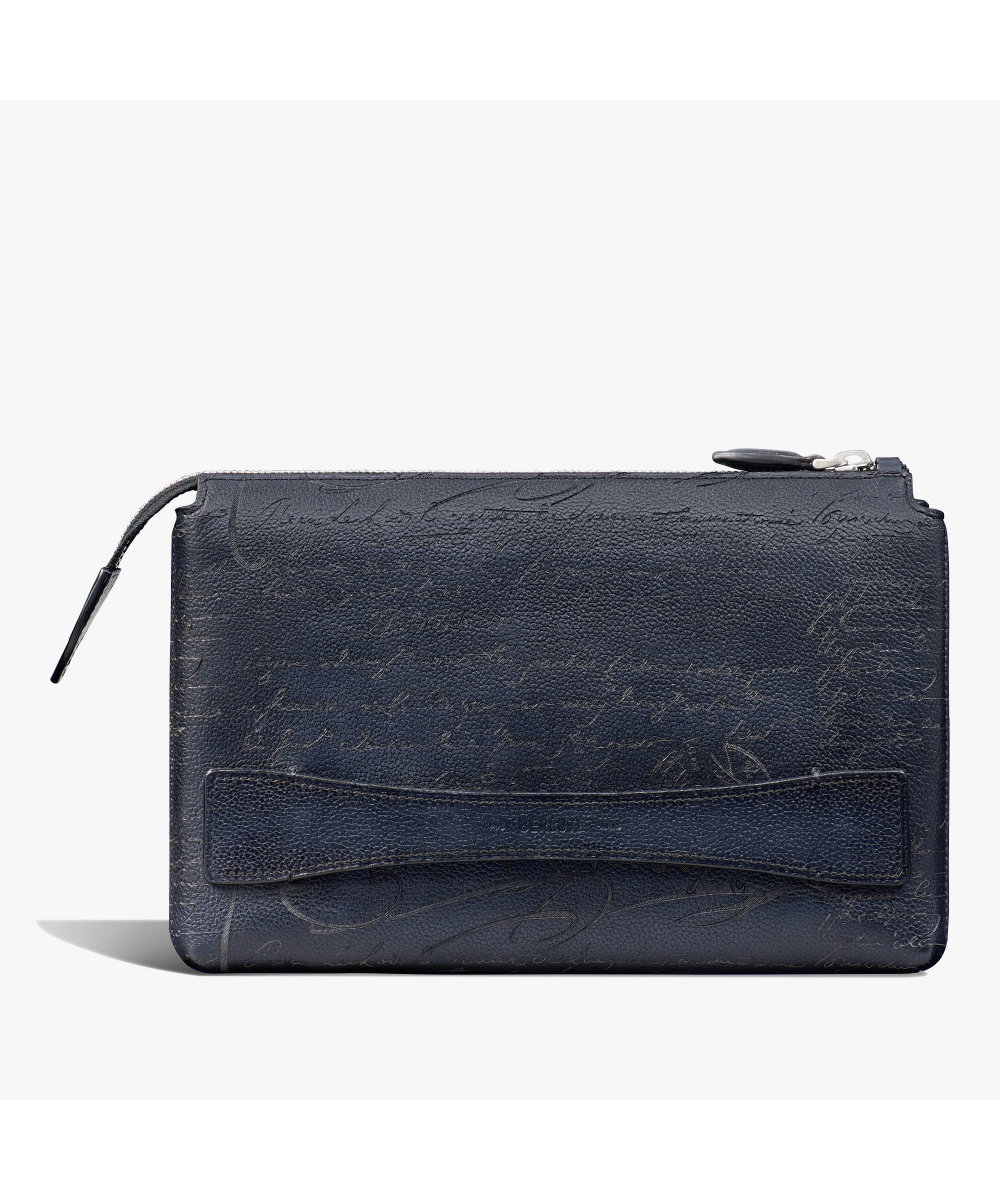 BERLUTI/ベルルッティ通販 | テルシオ スクリットレザー ポーチ【送料