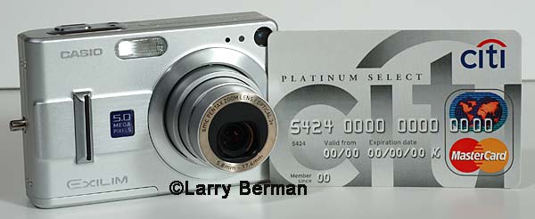 Casio EX-Z55 Ultra Compact Digital Camera and TVwriter, Velbon