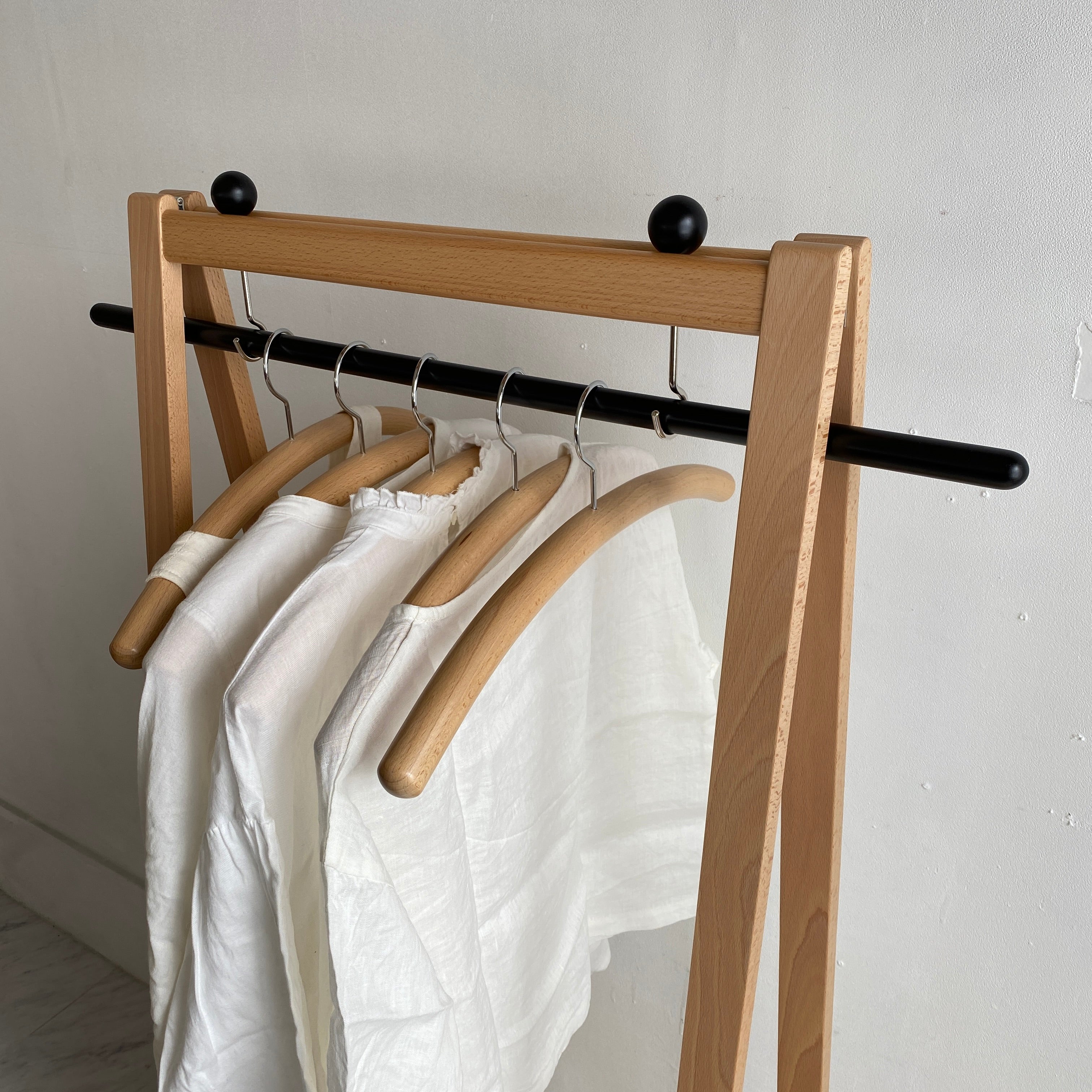 剣持勇 秋田木工 ハンガーラック No.3000-B コートハンガー コート
