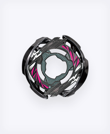 ベイブレード ウィザードアーク R4-55LO メタルコート ブラック 2個