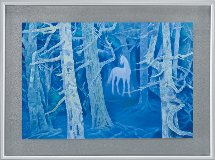 白馬の森 ※完売 | 商品紹介 | 美術品複製画販売サイト | 美術趣味