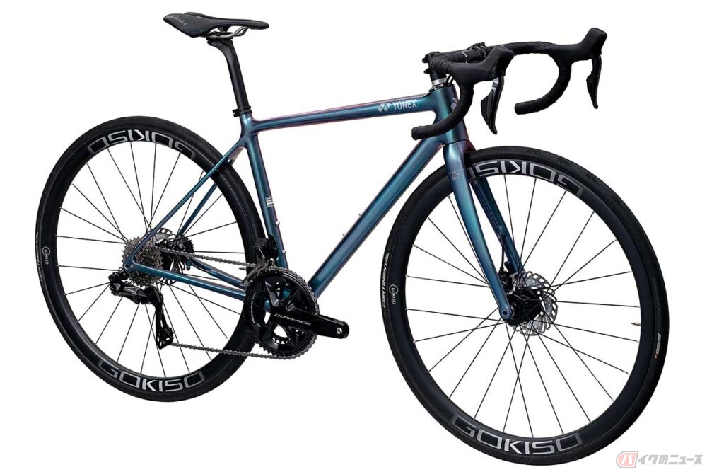 スポーツロードバイク カーボンフレーム ブラック 日本メーカーの