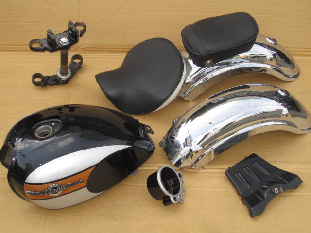 カワサキ エストレヤ タンク フェンダー セット 純正 オリジナル