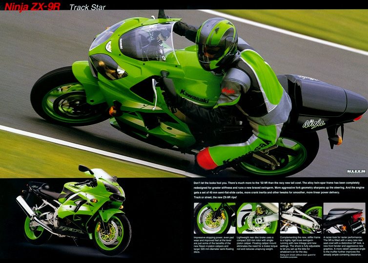 ZX-9R(ZX900F)-since 2002- - バイクの系譜