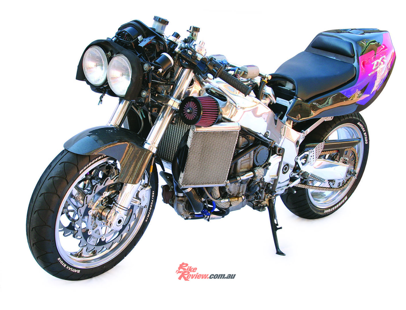 Custom Retro: Josh's '93 Turbo Kawasaki ZXR750L - Bike Review