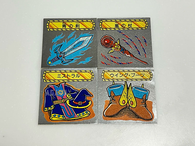 魔空の迷宮 すごろくモンスターシール ゴールデンドラゴン アルミ 魔空