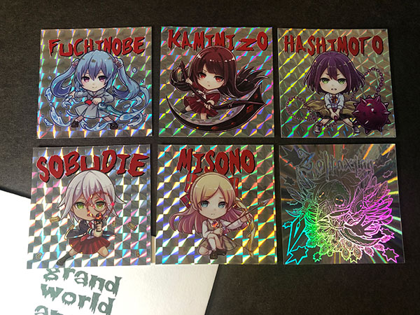 関西 シルクリエイト 来場シール AGAWA イシール キャラ メル ④