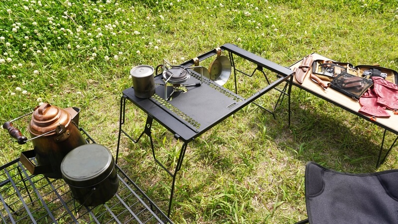 キャンピングムーン IGT ブリッジテーブル セット 収納バッグ付き