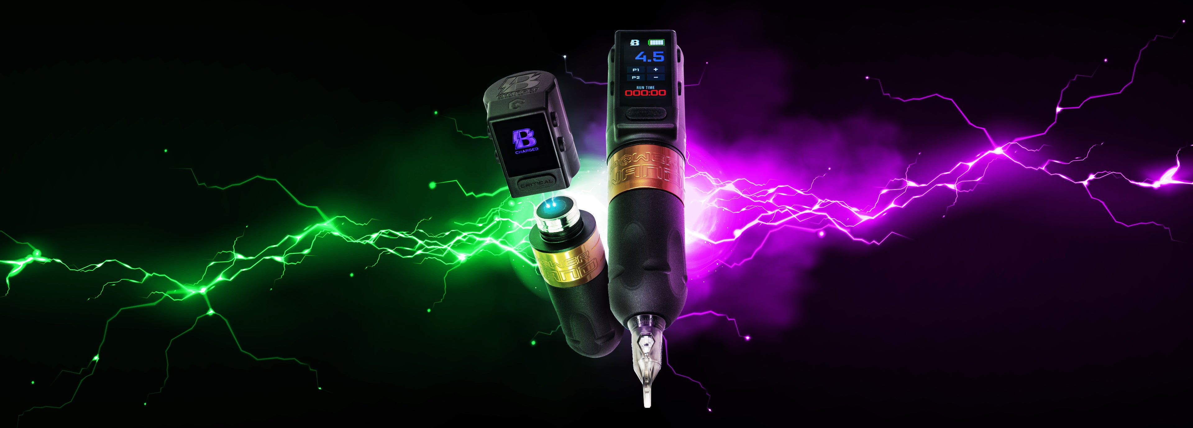 Bishop Rotary オリジナルタトゥーマシン Rotary Tattoo Machines