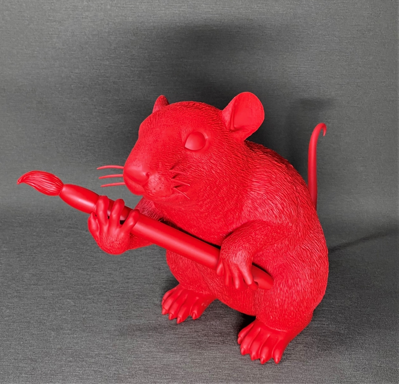 LOVE RAT（RED Ver.） LOVE RAT BANKSY(RED Ver.)