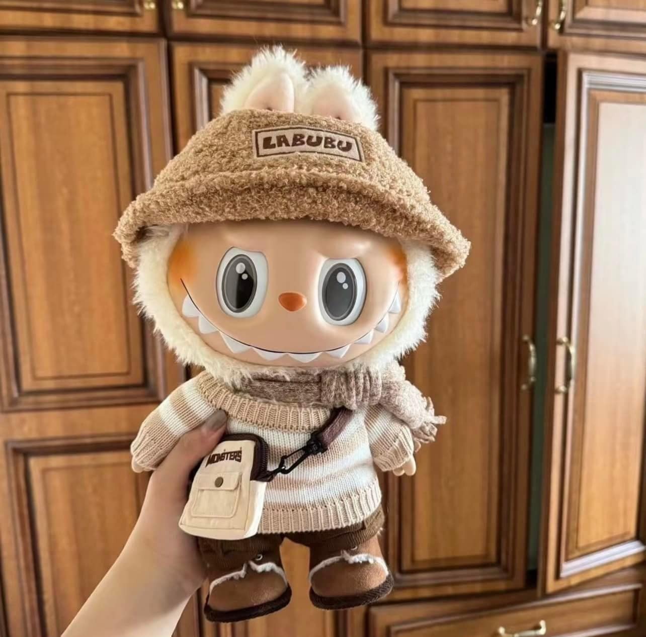 labubu DRESS BE LATTE ぬいぐるみ LABUBU THE MONSTERS DRESS BE