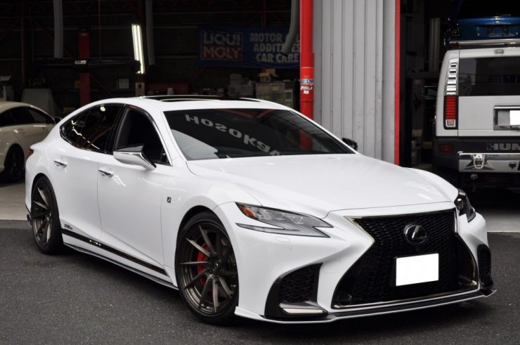 レクサス LS500h×アーティシャンスピリッツ・BC Forged HCA210