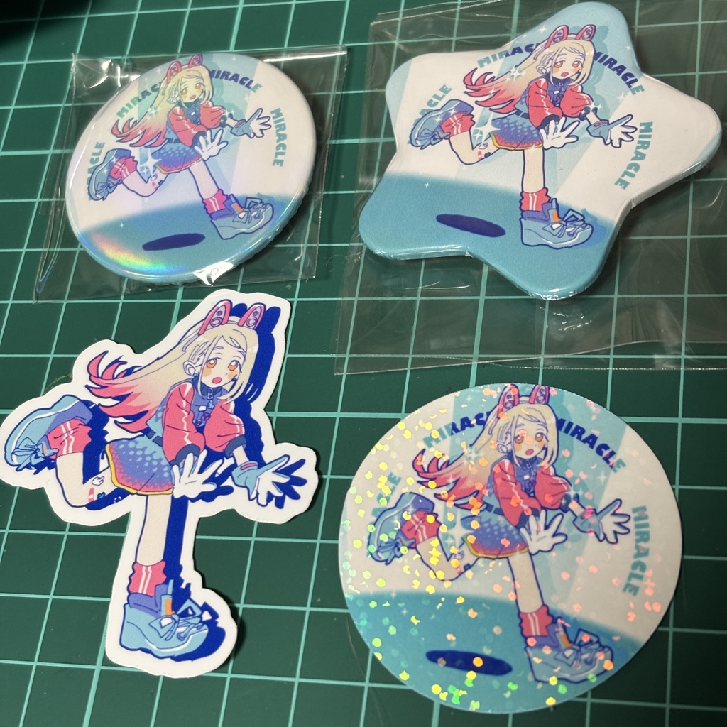 篠澤広ミラクルナナウシリーズ - 8bit canvas - BOOTH