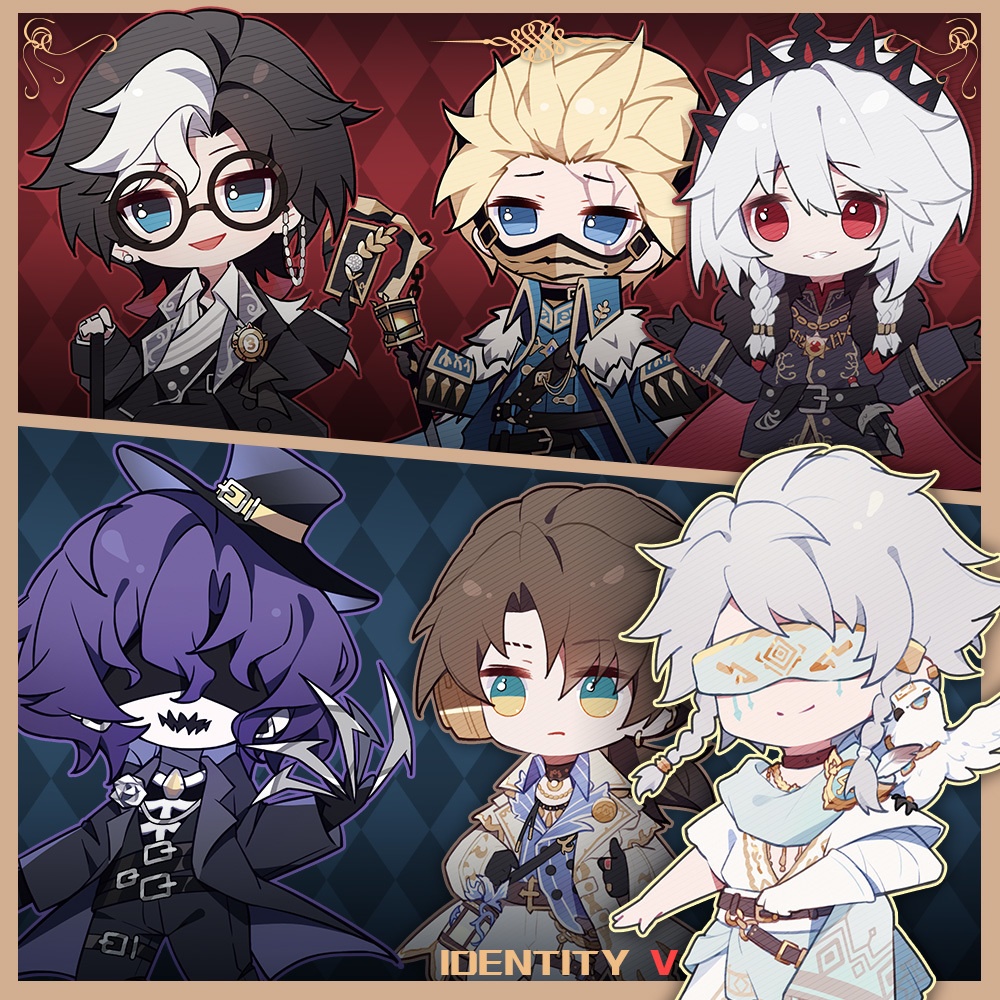 第五人格 カフェ Day of the Dead 缶バッジ 探鉱者 4点セット 第