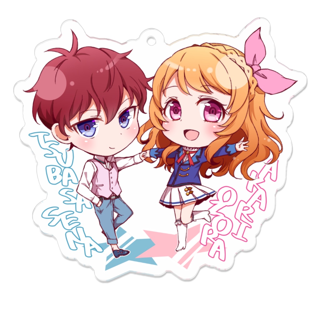 アイカツ アクリルバッジスタンド 瀬名翼 アイカツ 5周年 フェス 記念