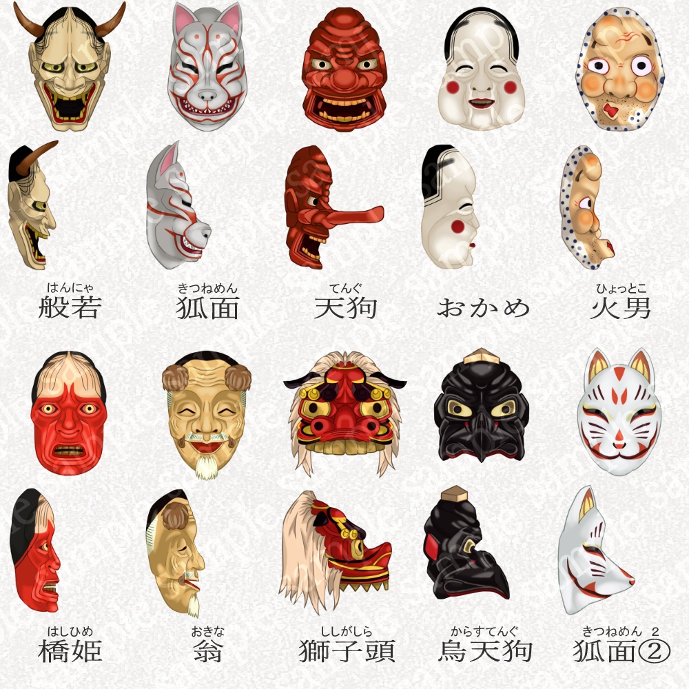 能面 能面 能楽 雅楽 宗三郎作 銅製 翁 お面 共箱 N 9017 能面 能楽