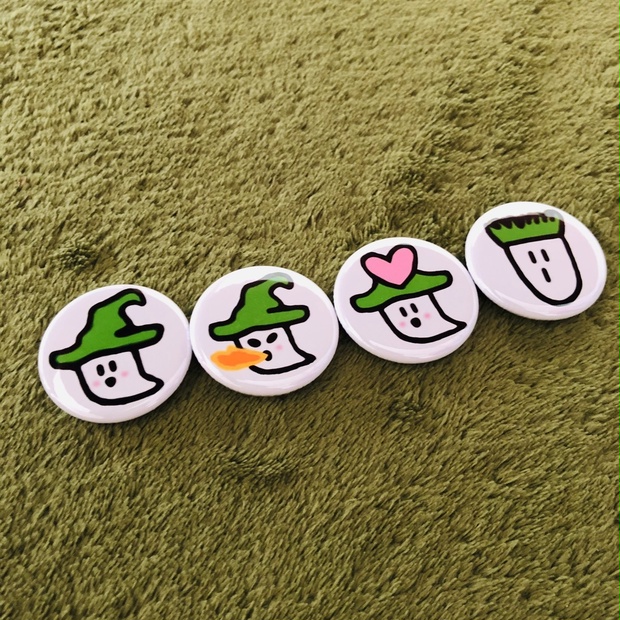 バラ売り可】イロドリミドリ 缶バッジ まとめ売り バラ売り可