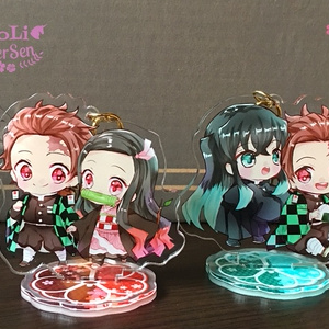 犬夜叉 殺生丸 りん バッジ アクリルスタンド アクリルキーホルダー