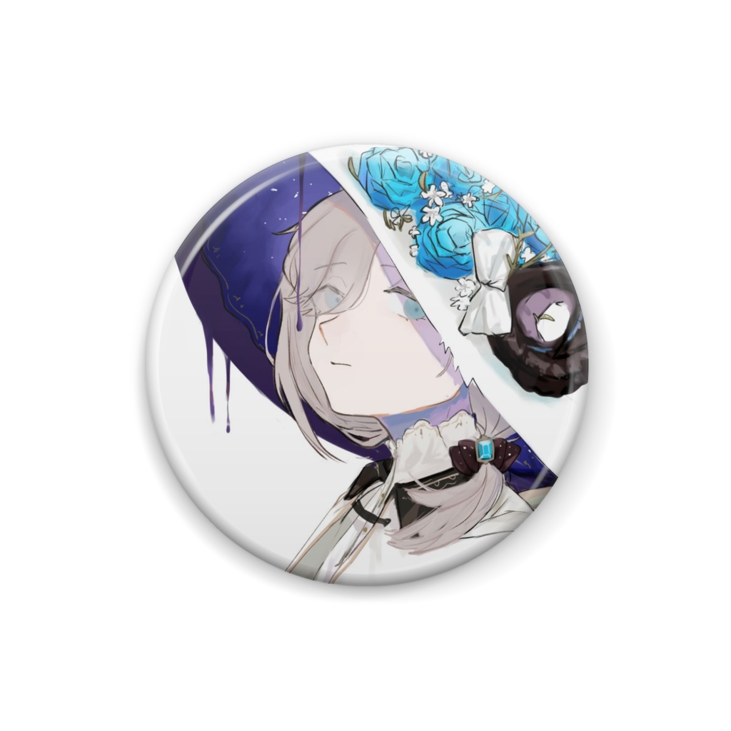 にじさんじ ART ランダムマット箔押し缶バッジ 叶 10個 にじさんじ ART