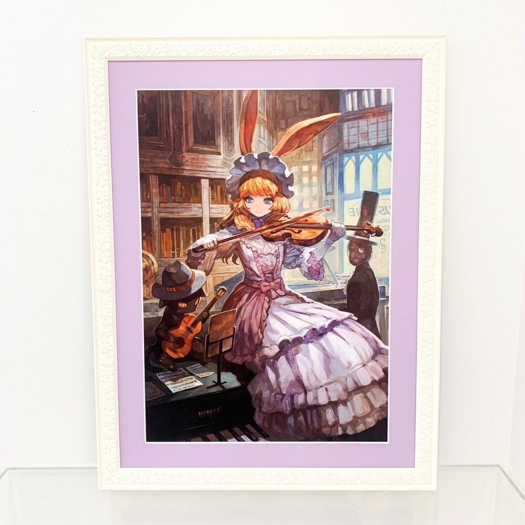 フリップフラッパーズ 複製原画 額縁受注生産品小島崇史インフィニット