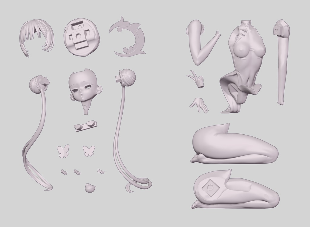 ブルーアーカイブ 竜華 キサキ - 西比猫カフェ - BOOTH