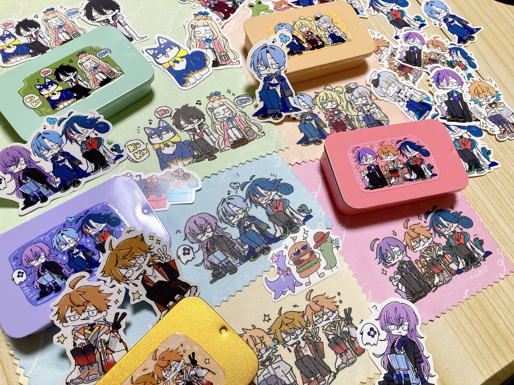 にじさんじ にじそうさく10 アクリルスタンド 4枚セット c106 にじさん