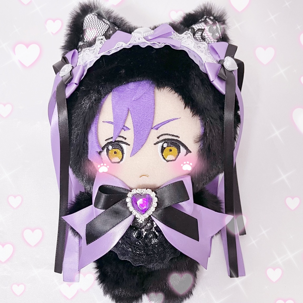 着ぐるみ ねこ おすわり ぬい服 12cm マスコット ちびぐるみ 36