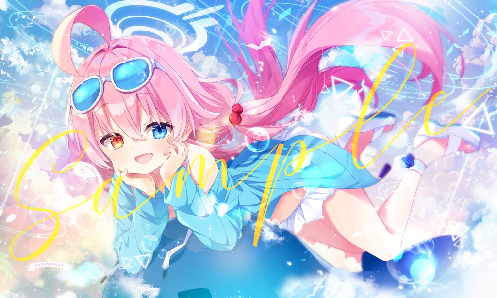 ブルーアーカイブ プレイマット 空崎ヒナ 小鳥遊ホシノ サプライ