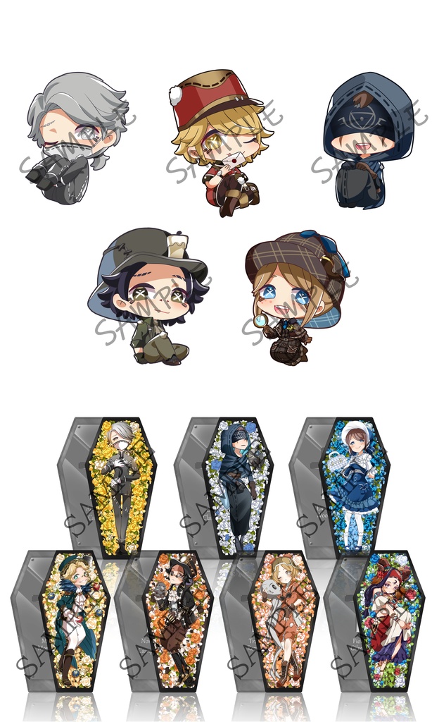 ほわころくらぶ×第五人格 アクリルキーホルダー 機械技師 ほわころくらぶ