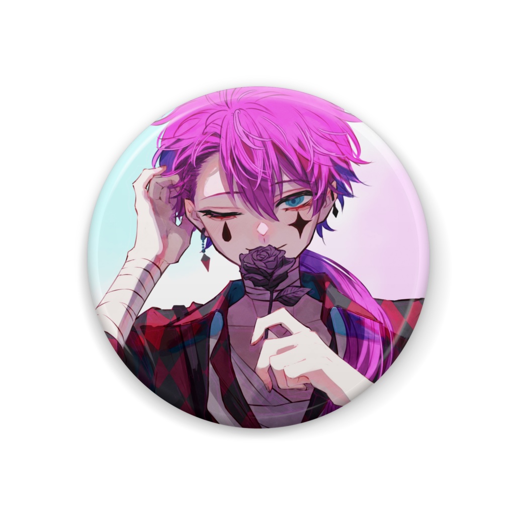 悪魔執事と黒い猫 あくねこ ラト・バッカ 缶バッジ 2周年 悪魔執事と