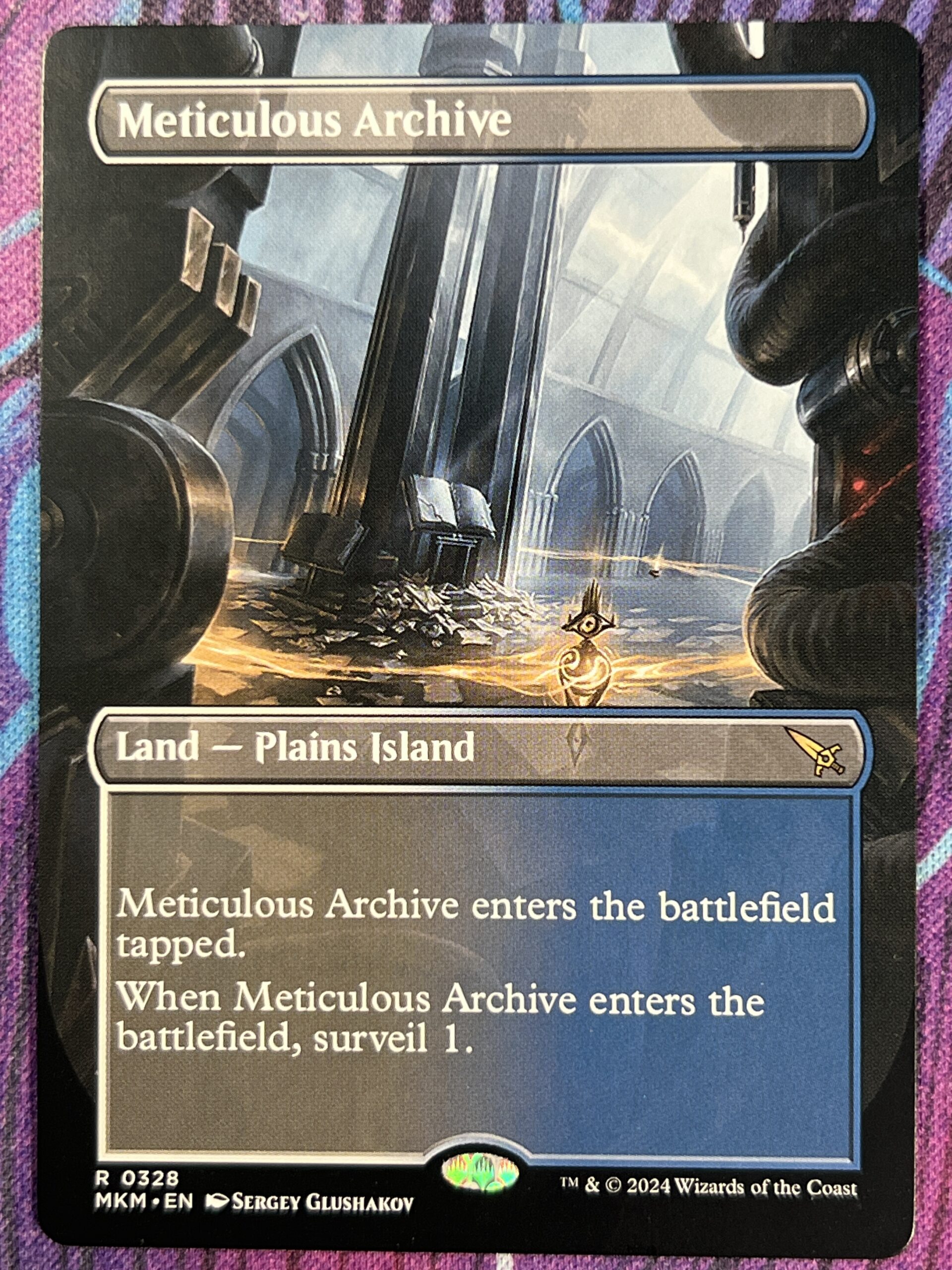 行き届いた書庫 3枚セット mtg 行き届いた書庫 Meticulous Archive MTG
