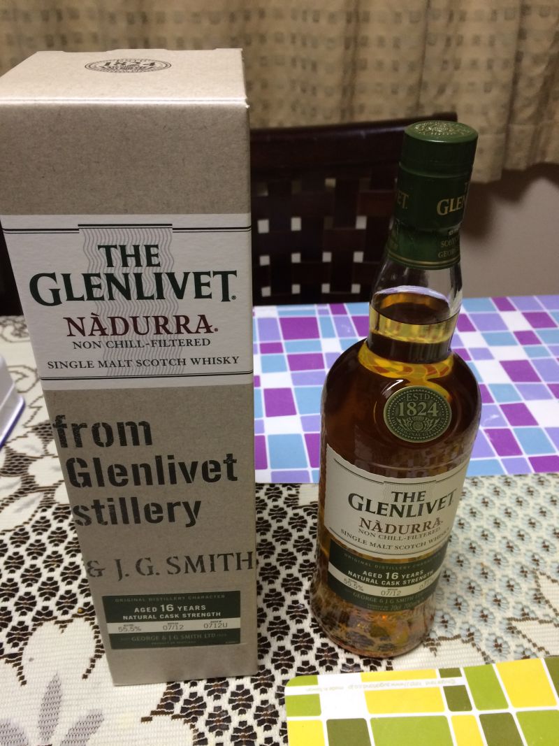 ザ 【終売】 ザ・グレンリベット ナデューラ 16年 60.2% 2014年