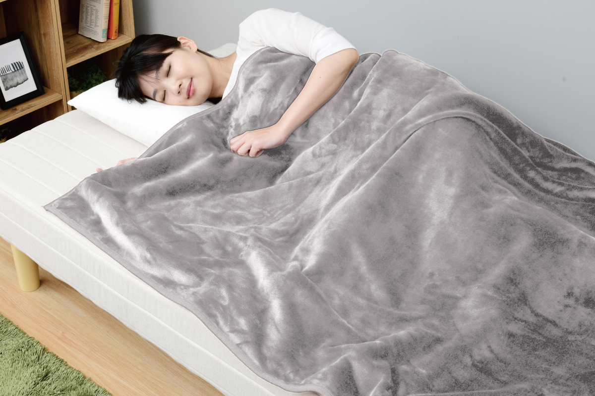 商品情報_「寝る消臭元」電気掛敷毛布（188×130cm） | 山善の商品情報