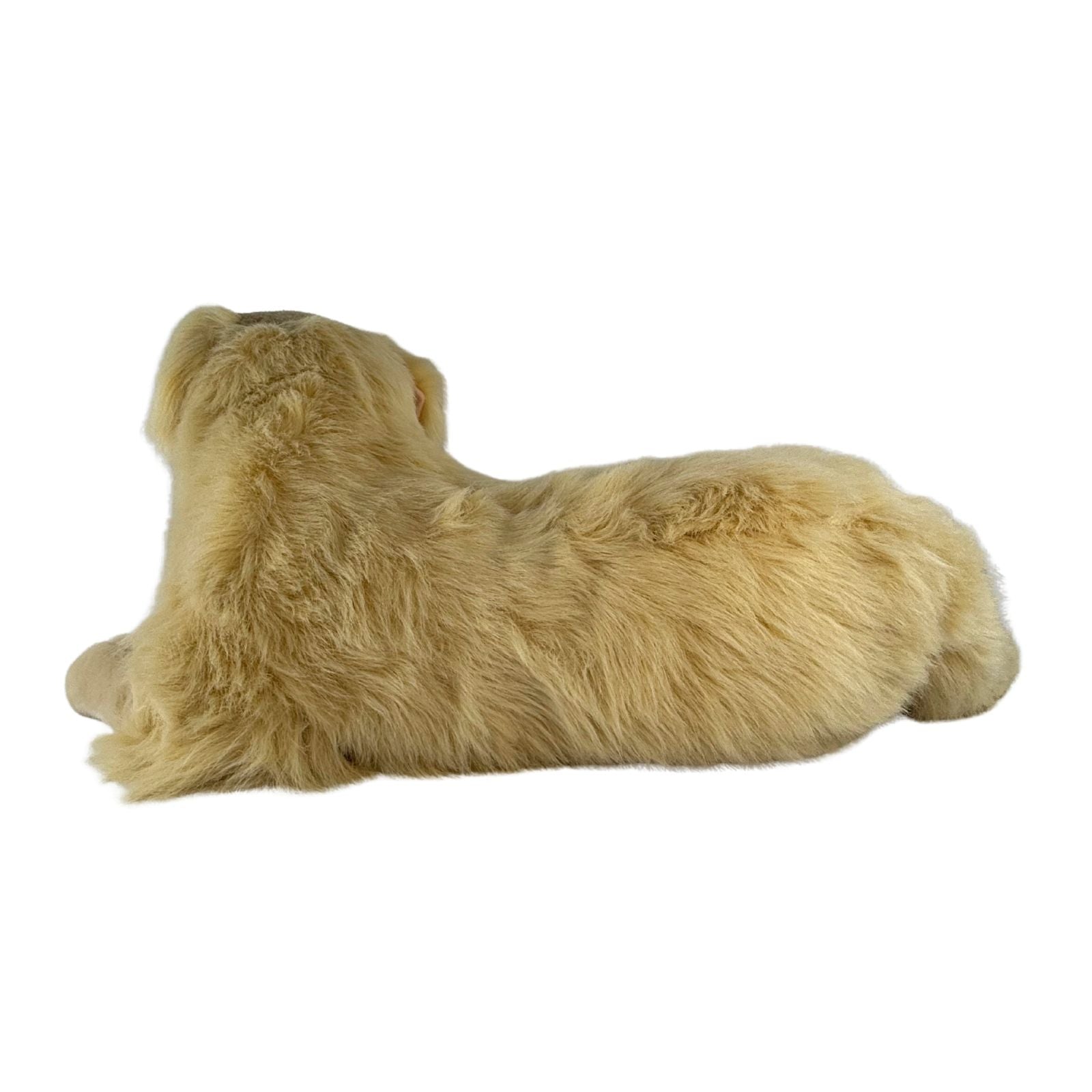 Luna - Golden Retriever with satin pocket - 62cm lying – Bocchetta